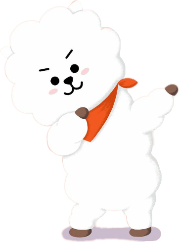 Rj On Tumblr Bts Bt21 Bt21cafe Koya Bts Bt21 On Tumblr - Bts Rj (362x489), Png Download