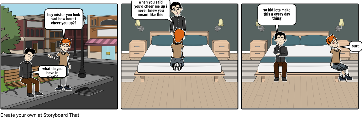 Yaoi - Cartoon (1164x385), Png Download