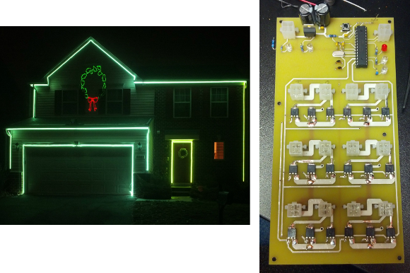 Laser Christmas Lights - Christmas Day (580x386), Png Download