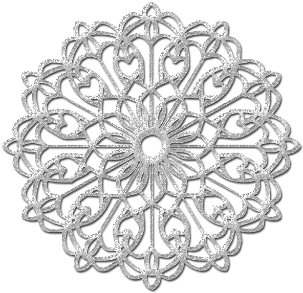 White Doily Png (640x640), Png Download