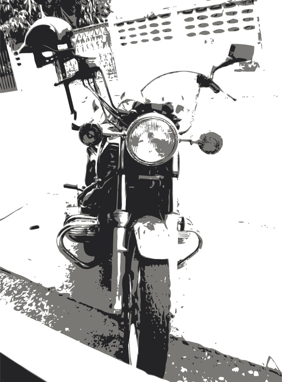 Motorcycle Clipart Honda Motor Company Honda Logo - Motorcycle (900x1219), Png Download