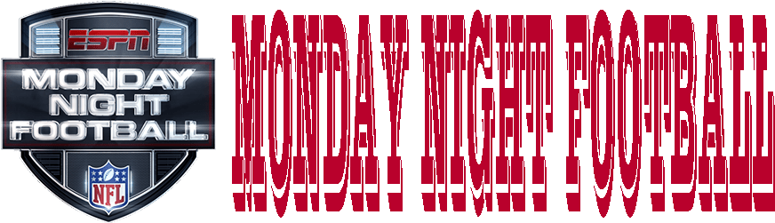 Monday Night Football Live Stream - Espn Monday Night Football 2015 Calendar (888x275), Png Download