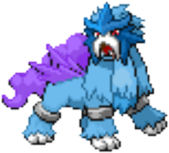 Wave Entei - Pokemon (420x420), Png Download