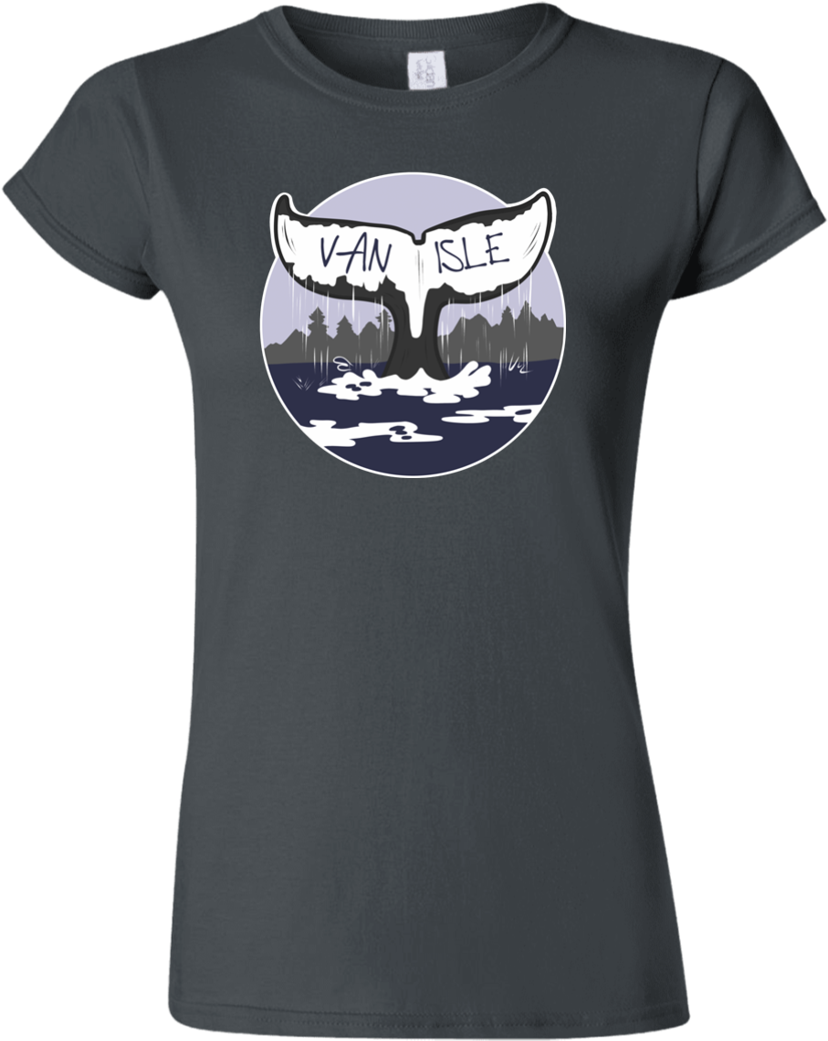 Women's Whale Tail Tee - T-shirt (1155x1155), Png Download