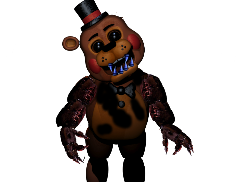 Como Vemos Es El Cuerpo De Toy Freddy Algo Chamuscado - Toy Freddy (960x720), Png Download