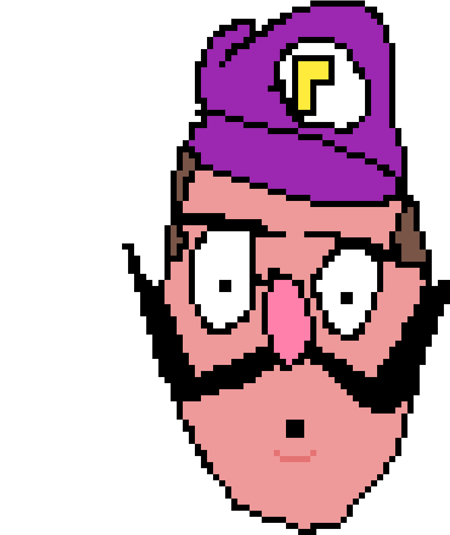 No Smash For Waluigi - Waluigi (1200x1200), Png Download