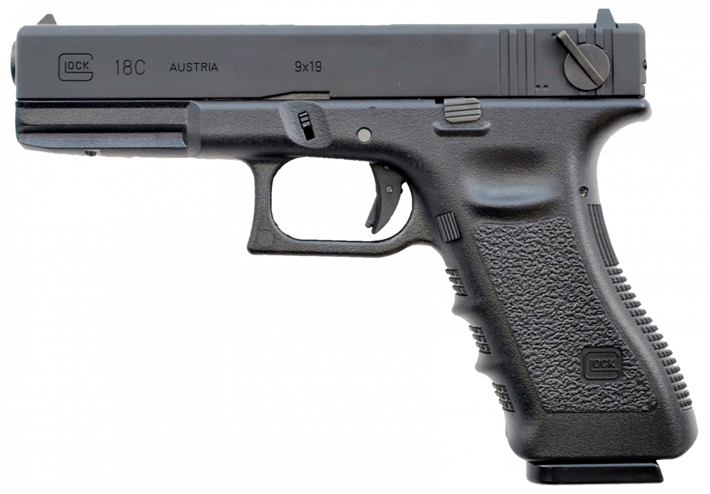 Glock 18 - Thumb - - Glock 17 Gbb (1000x695), Png Download