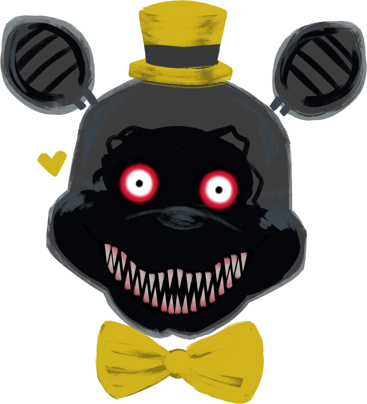 Have A Cute Little Nightmare Head - Five Nights At Freddy's (500x550), Png Download