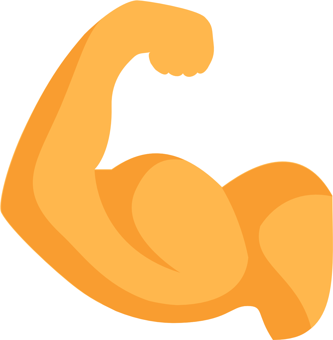 Free Flexing Arm Emoji Biceps Png Free Transparent PNG Download PNGkey