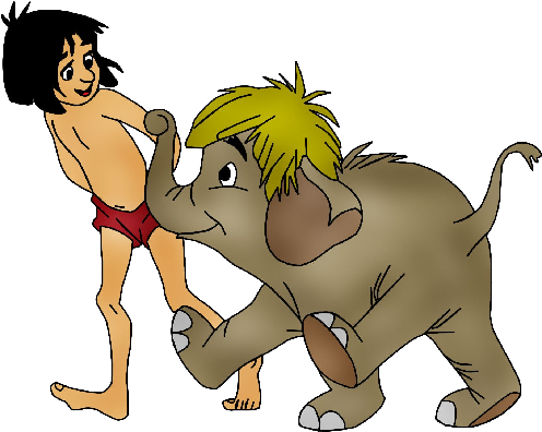 Mowgli Transparent Png - Cartoon Images Jungle Book (600x400), Png Download