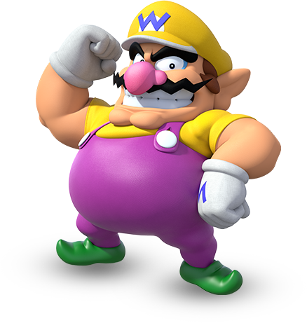 Wario Wario - Monopoly Gamer Figure Pack (438x461), Png Download