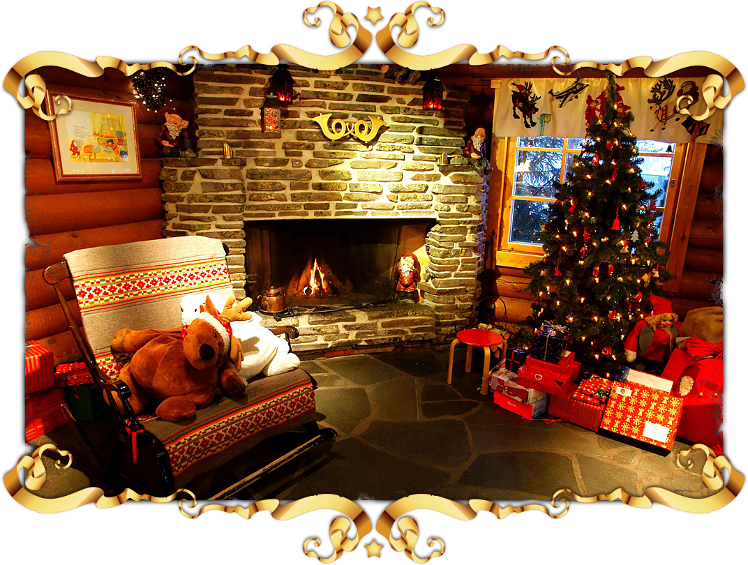 Santa Claus' Village (1072x810), Png Download