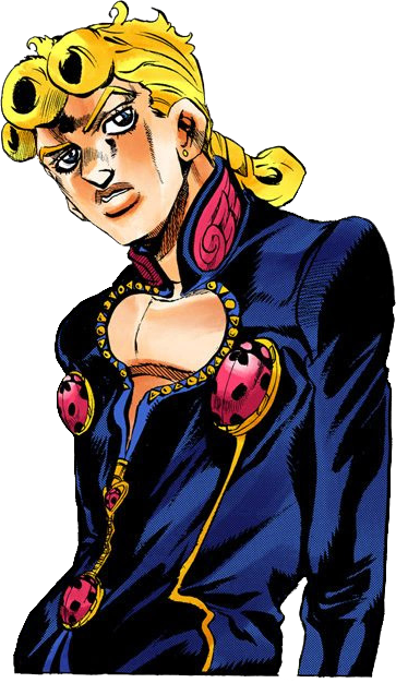 Giorno Giovanna Vento Aureo Jojo's Bizarre Adventure - Giorno Giovanna Muda (363x626), Png Download
