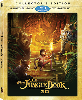Jungle Book Blu Ray 3d (400x400), Png Download