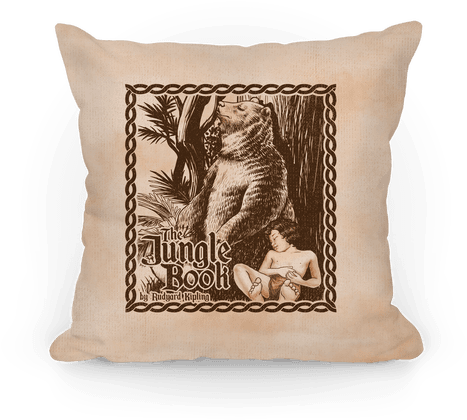 The Jungle Book Pillow - The Jungle Book (484x484), Png Download