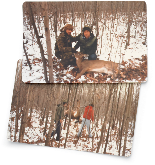 20 Memories Of The Return Of The Whitetail Deer - Snow (655x748), Png Download