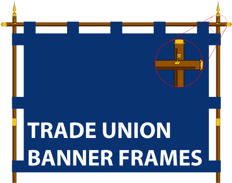 Parade Banner Frame - Banner (486x386), Png Download