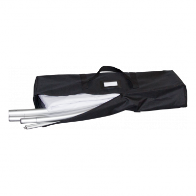 The Banner Frame Is Easily Disassembled And Both It - Suitcase (385x385), Png Download