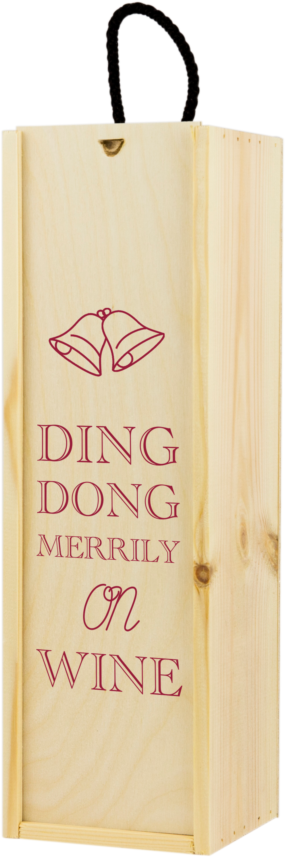 1 Bottle Christmas Box - Box Wine (3067x3067), Png Download