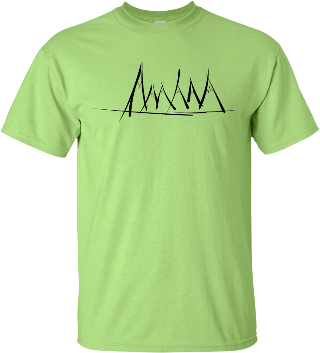 Mountain Brush Strokes Youth T-shirt - Beauty Comes From Beauty T-shirt (1155x1155), Png Download