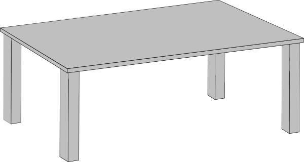 How To Set Use Table Icon Png - Table Clipart (600x320), Png Download