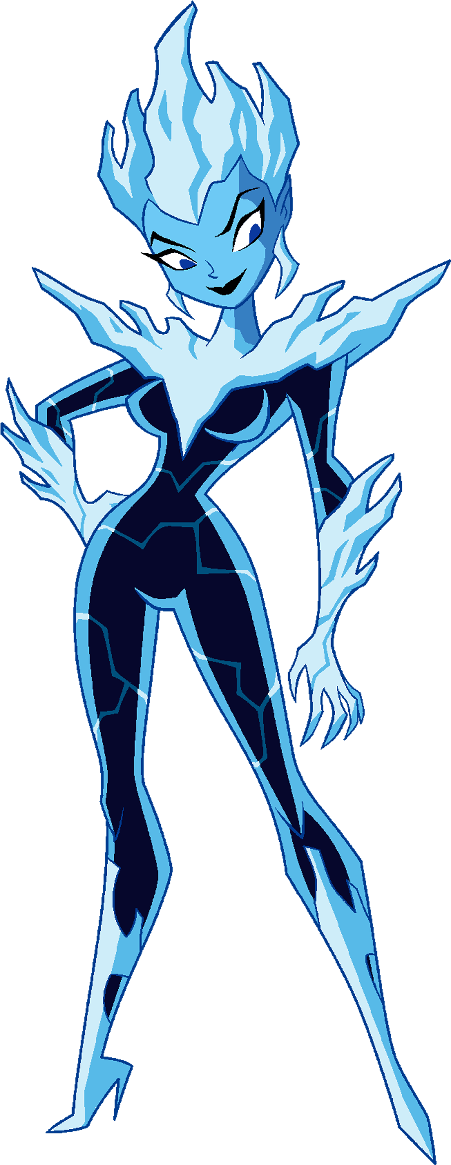 Killerfrost - Justice League Action Killer Frost - Free Transparent PNG ...