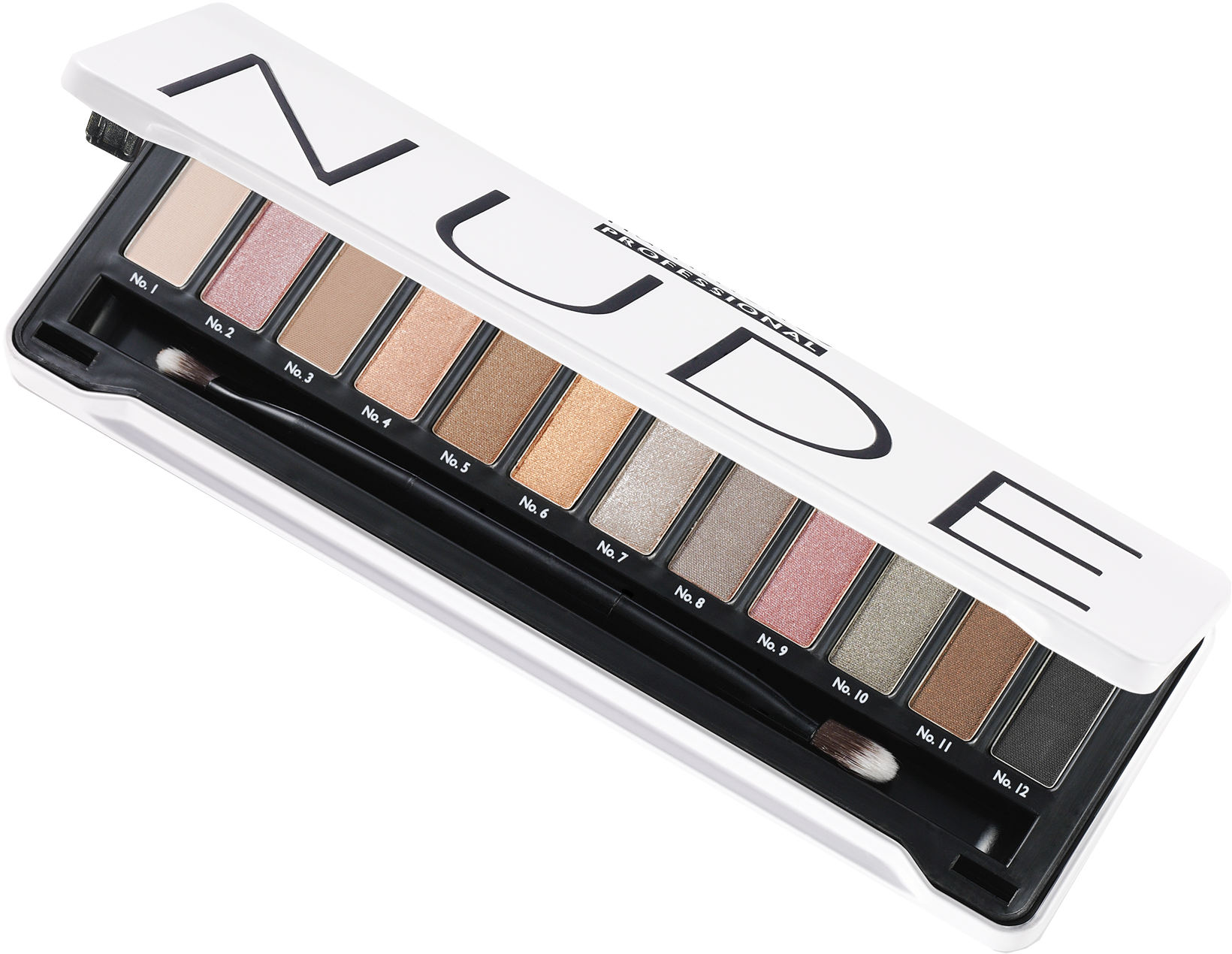 Professional Nude Eyeshadow Palette Reviews - Nutrimetics Eyeshadow Palette (1640x1270), Png Download