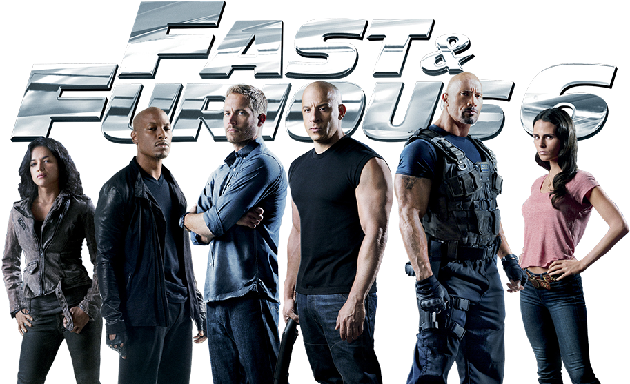 The Fast And The Furious 6 Image - Fast Furious 7 Png (1000x562), Png Download