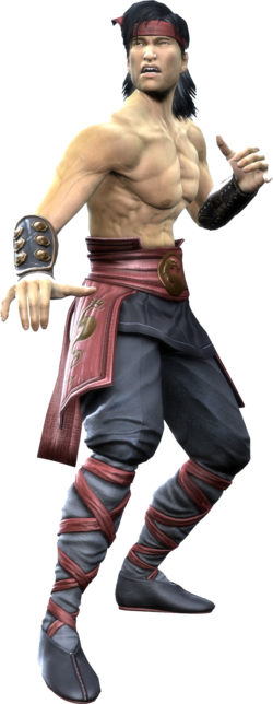 Liu Kang É Também Um Dos Personagens Mais Populares - Mortal Kombat Liu Kang Png (250x644), Png Download