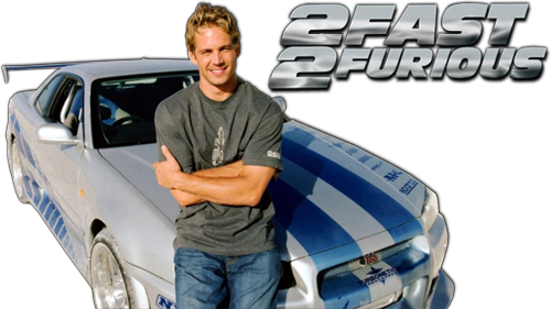 Paul Walker Fast 1 (500x281), Png Download