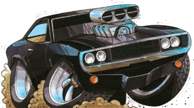 Pic Code - Kico Automotive Coaster - Charger (647x361), Png Download