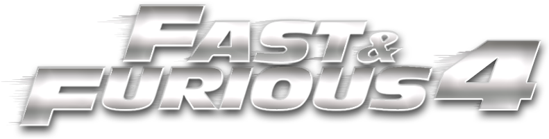 Fast & Furious Image - Fast & Furious 4 Png (800x310), Png Download