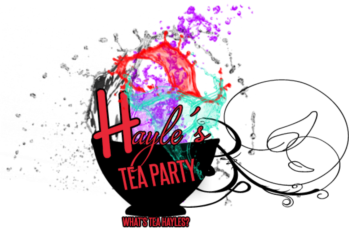 Hayle's Tea Party - Graphic Design (1260x902), Png Download