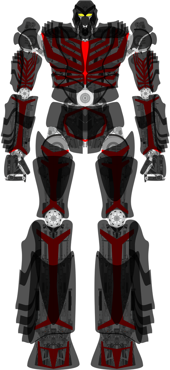Robot,project,large Robot,free Vector Graphics,free - T-shirt (640x1280), Png Download