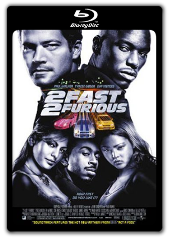 Download 2 Fast 2 Furious Bluray 720p 700mb Ganool - 2 Fast 2 Furious (337x475), Png Download
