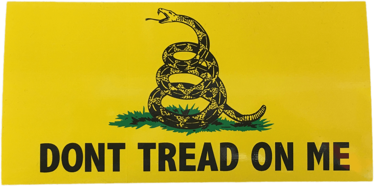 Gadsden Flag Sticker - Dont Tread On Me Flag (1440x1440), Png Download