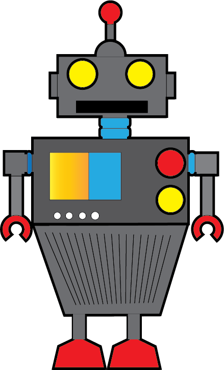 Vector Robot Francis P1 (439x725), Png Download