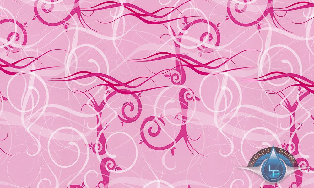 Pink Swirl Ll-128 - Hydrographics (1000x600), Png Download