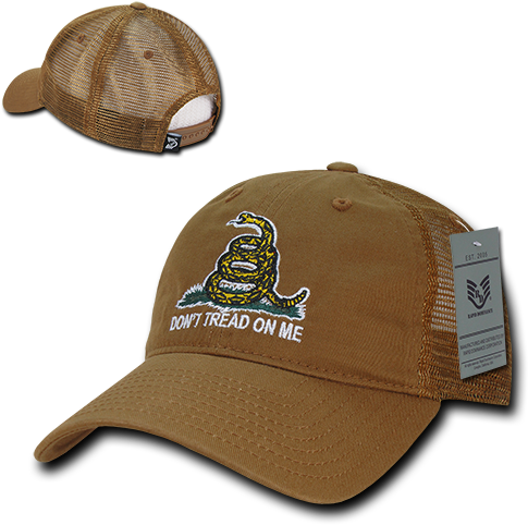 Gadsden Flag Cap - Freedom Isn't Free American Flag Embroidered Unstructured (500x500), Png Download