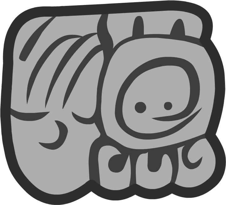Maya Civilization - Cartoon (880x880), Png Download