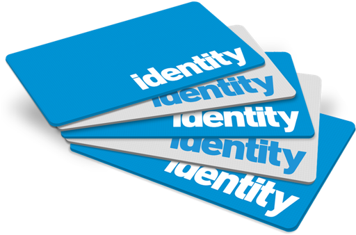 Using Our Cmyk/full Color Printers We Can Produce Personalised - Pvc Id Card Png (600x346), Png Download