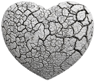 Fractured Heart Ash - Heart Of A Stone (400x400), Png Download