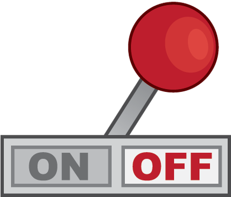 Download Lever On Off - Off Clipart PNG Image with No Background ...