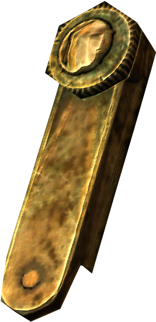 Dwemer Lever - The Elder Scrolls (370x687), Png Download