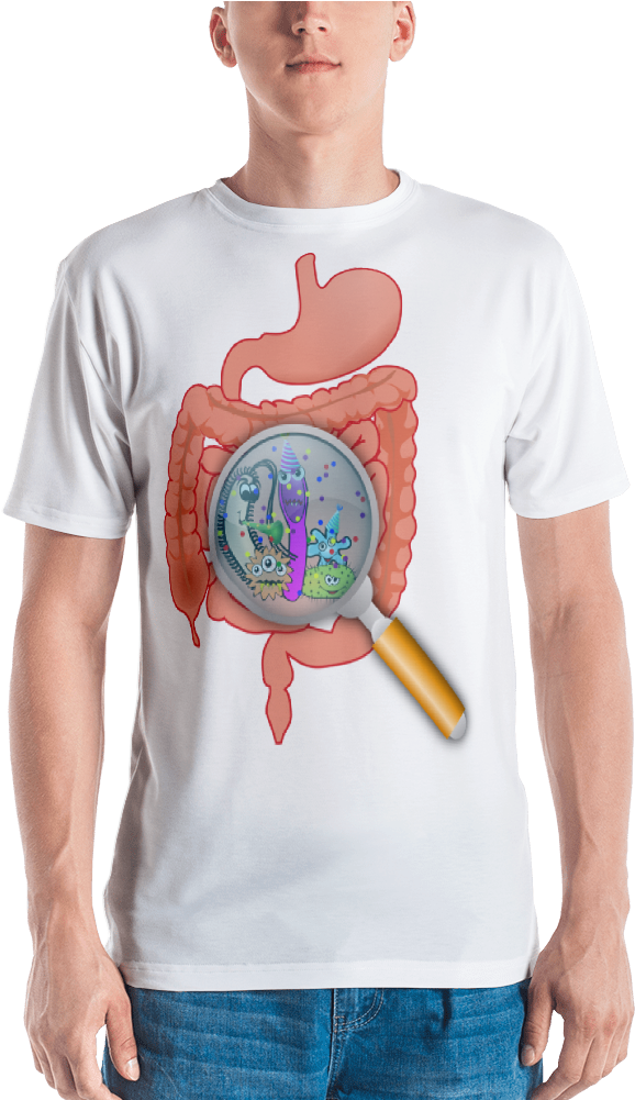 Men's T-shirt - Party - Intestines - Camisa De Eric Harris (1000x1000), Png Download