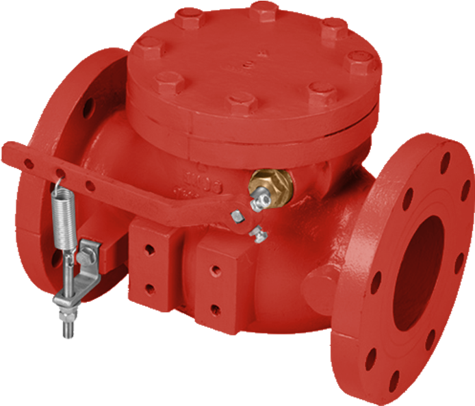 Mueller® 2"-12" Swing Type Lever And Spring Check Valve (850x850), Png Download