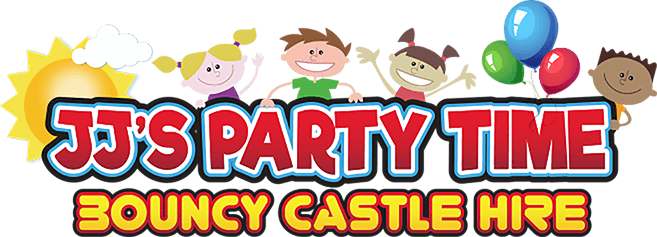 Jj's Party Time Inflatable Hire - Cartoon (657x237), Png Download
