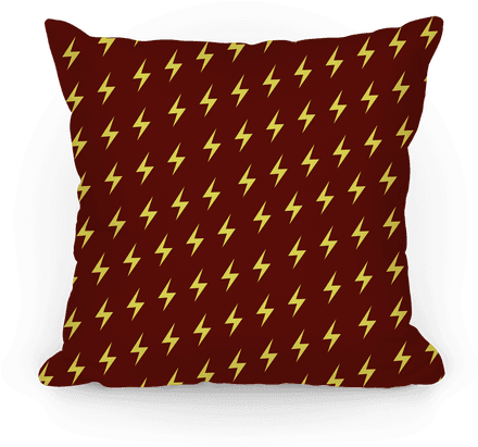 Gryffindor House Lightning Bolt Pattern Pillow - Helga Hufflepuff (484x484), Png Download