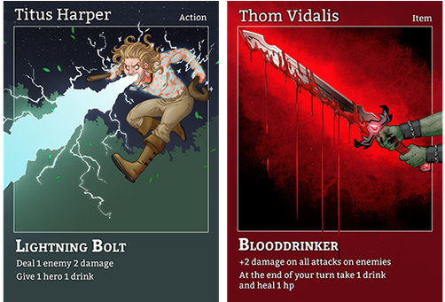 Original - Drinks And Daggers (680x340), Png Download