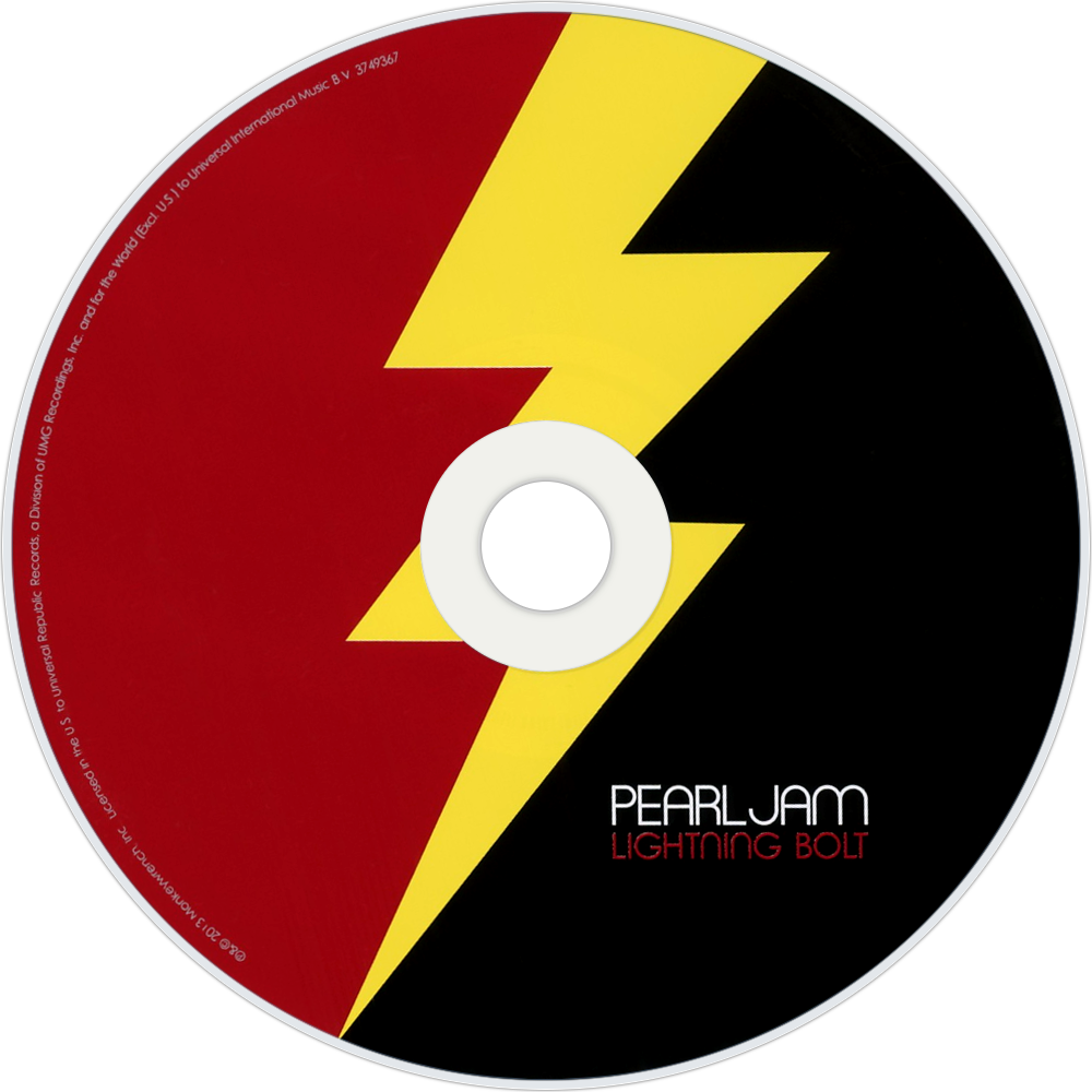 Pearl Jam Lightning Bolt Album Cover - Pearl Jam Lightning Bolt Art (1000x1000), Png Download